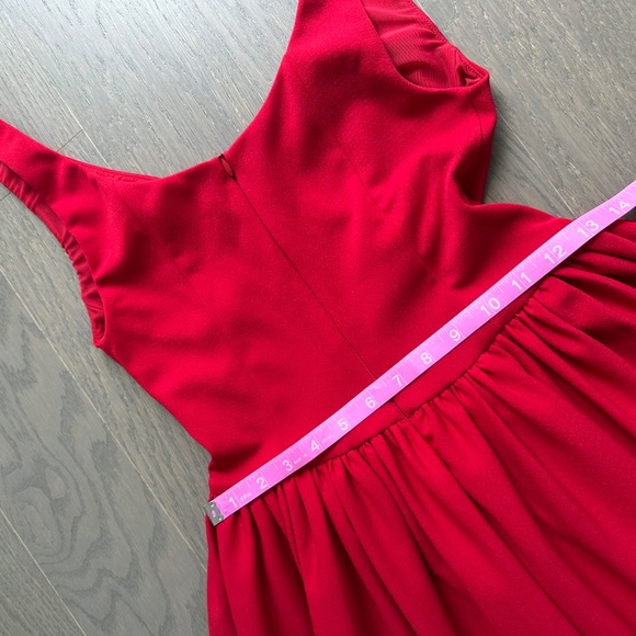Delfi Collective ISODORA Red Maxi Dress Gown Bustier Corset - Size XS - Isadora - Picture 12 of 14